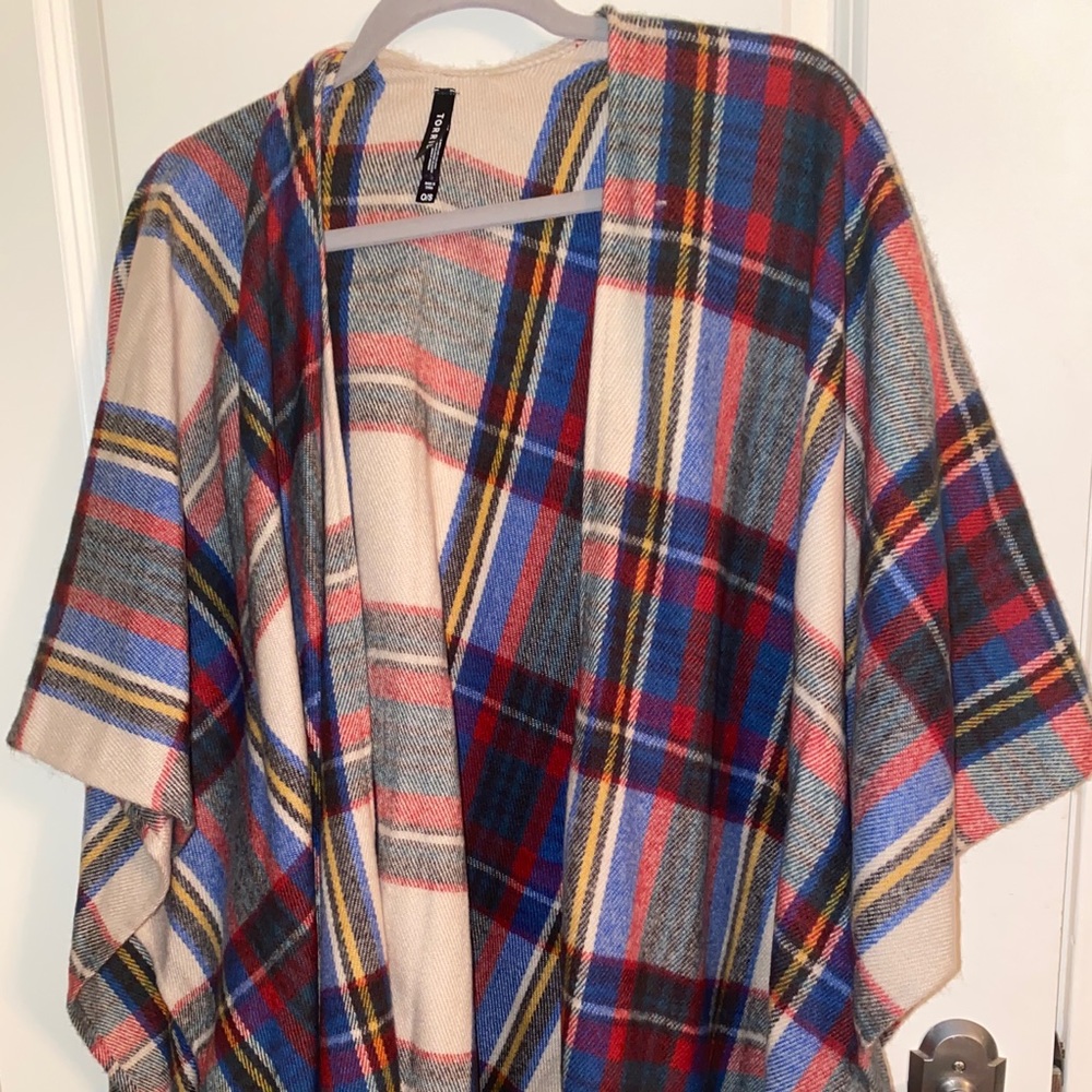 Torrid Plaid Kimono